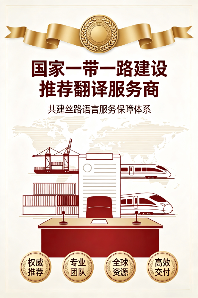 国家一带一路建设推荐翻译服务商